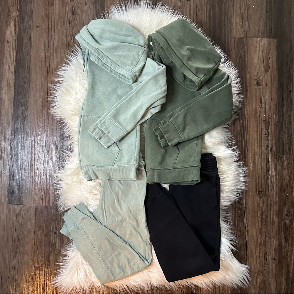 Boys H&M 4pc Hooded Sweatshirt & Sweatpants Set